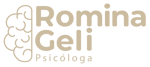 Romina Geli logo beige